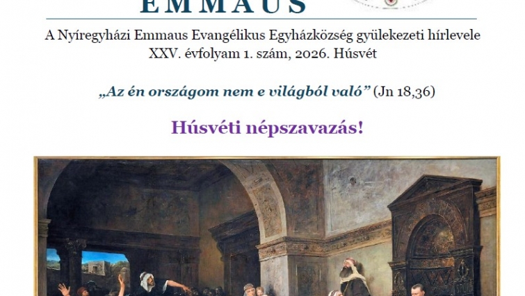 Húsvéti hírlevél Húsvéti hírlevél