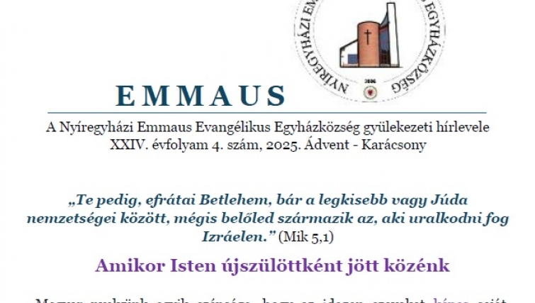 Karácsonyi hírlevél Karácsonyi hírlevél